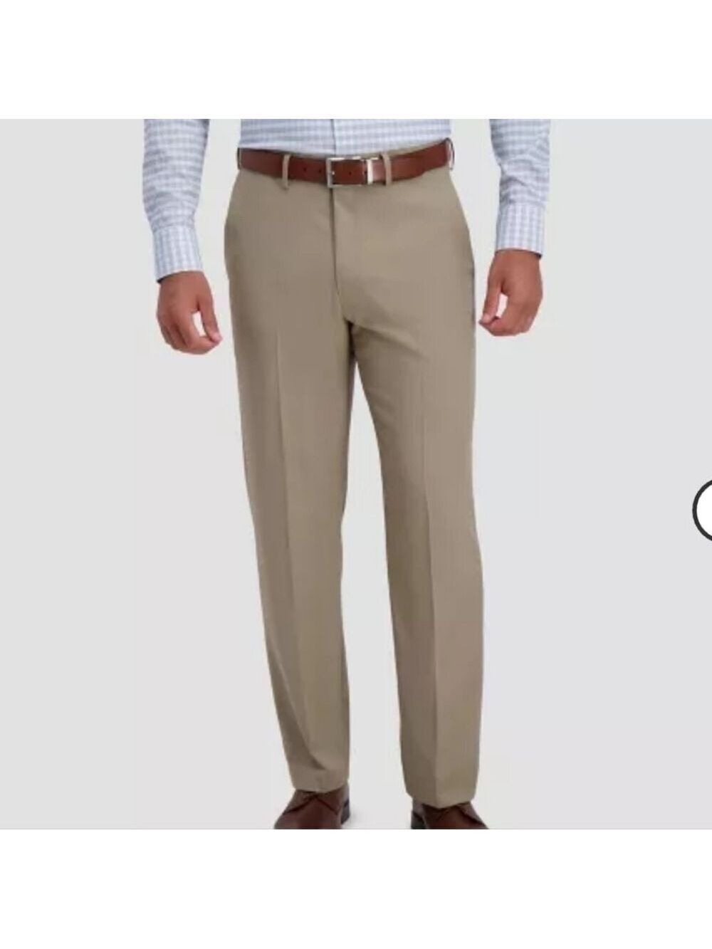 Haggar H26 Men's Premium  Khaki Stretch Classic Fit  Dress Pants    Size 40X30L